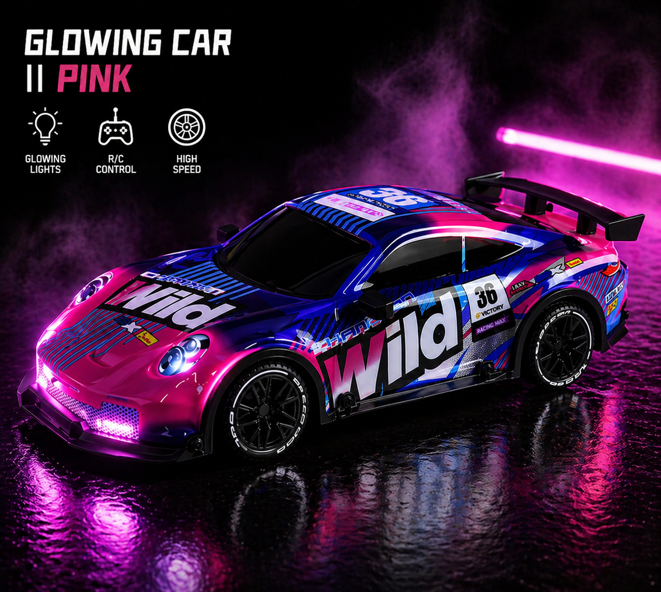 GlowDriftX Glowing RC