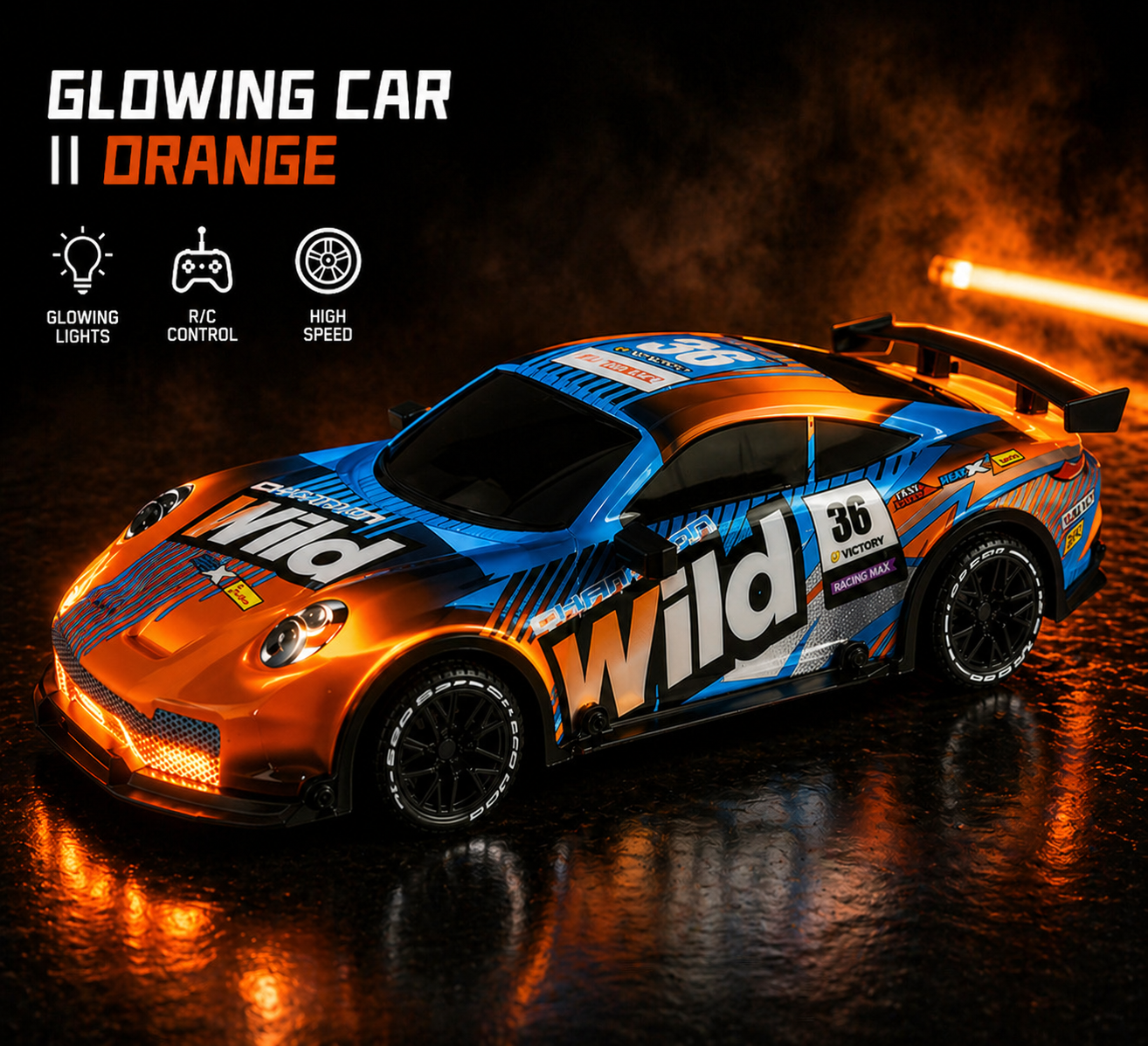 GlowDriftX Glowing RC