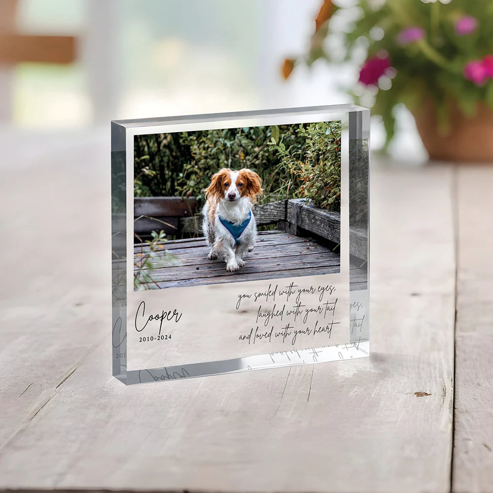 Custom Pet Memorial – Honor your beloved companion with a keepsake that keeps them close forever.